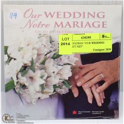 CANADIAN "OUR WEDDING COIN GIFT SET"