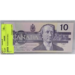 1989 CANADIAN $10 BILL