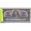 Image 1 : 1937 CANADIAN  $10 DOLLAR BILL