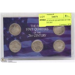 THE FIRST STATE QUARTERS OF THE 21ST CENTURY