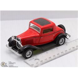 DIE CAST 1932 FORD-3 WINDOW COUPE SCALE 1:34