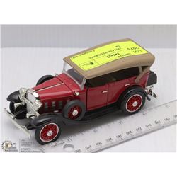 DIE CAST 1932 CONFEDERATE SERIES CAR