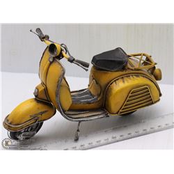 HANDCRAFTED METAL 1963 MOPED BIKE