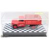 Image 1 : VINTAGE 1957 ERTL COCA COLA FARM TRUCK IN DISPLAY