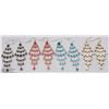 Image 1 : LOT OF FOUR NEW PAIRS OF FASHION EARRINGS