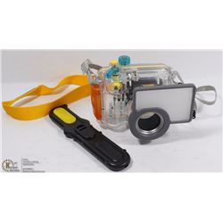BOX W/CANON WATERPROOF DIVING CAMERA