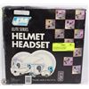 Image 1 : NEW J&M ELITE SERIES MOTORCYCLE HELMET HEADSET