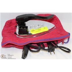 TRAVEL FLAT IRON IN SOFT CASE