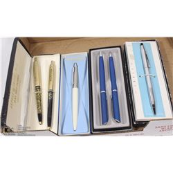 SETS OF VINTAGE PENS/PENCIL SET