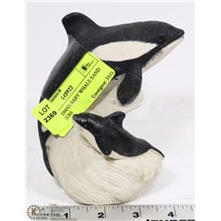 MR SANDMAN BABY WHALE SAND SCULPTURE