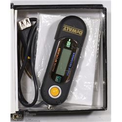 DEWALT MP3 PLAYER WITH CHARGER