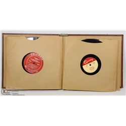 ALBUM OF FIFTEEN 78 RPM RECORDS