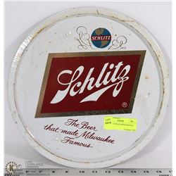 VINTAGE SCHLITZ BEER SERVING TRAY