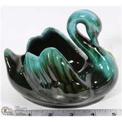 BLUE MOUNTAIN POTTERY SWAN ORNAMENT