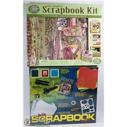 SET OF 2 NEW SCRAPBOOKS 1200 PLUS PC