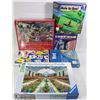 Image 1 : ASSORTED FLAT 4 PUZZLES 2 GAMES