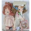 Image 1 : LOT OF 2 PRECIOUS MOMENTS DOLLS