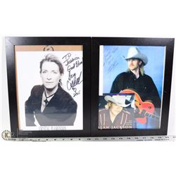 ALAN JACKSON AND CRYSTAL PLAMONDON SIGNATURES