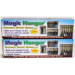 LOT WITH 2 MAGIC HANGERS