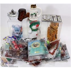 FLAT W/ TY BEANIE BABIES & ASST MCDONALDS