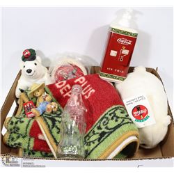 FLAT OF COCA COLA COLLECTIBLES