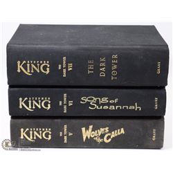 LOT OF 3 STEPHEN KING HARDCOVER BOOKS