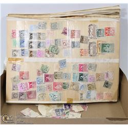 TWO VINTAGE COLLECTOR STAMP BOOKS