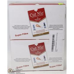 2 BOXES OF CUT NIC