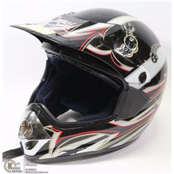 CRAZY GEAR DIRT BIKE HELMET SIZE LARGE