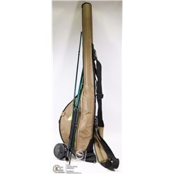 CRYSTAL RIVER FLY ROD AND REEL WITH PLANO CASE