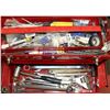 Image 2 : TOOLBOX AND ROLLING CABINET WITH TOOLS &