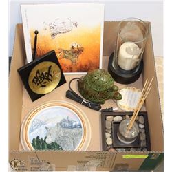 BOX W/PARTY-LITE ELECTRICAL DUAL WAX/TEA