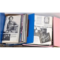 3 BINDERS OF THE LEGENDARY BARRY MANILOW