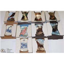 COLLECTION OF KNOWLES COLLECTOR PLATES INCL