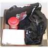 Image 1 : LARGE BOX OF HIKING/CAMPING GEAR - SOFT