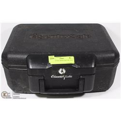 SENTRY SAFE W/KEY ,KEY ON TAG # 97