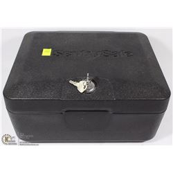 SENTRY SAFE W/KEY.. KEY ON TAG #167