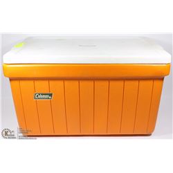 ORANGE COLEMAN 48QT COOLER