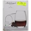 Image 1 : MICHELANGELO 4PC 15.5 OZ GLASSES