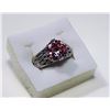 Image 1 : PINK TOPAZ FASHION RING