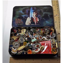 LOT OF DOZENS OF COLLECTOR LAPEL PINS