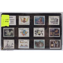CANADA INUIT HUNTING/TRAVEL/SPIRITS  NEW STAMPS
