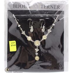 BIJOUX TERNER NECKLACE AND EARRINGS SET