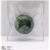 Image 1 : 53-NATURAL GREEN EMERALD 122.5CT