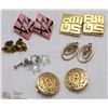 Image 1 : BOX OF VINTAGE CLIP ON EARRINGS