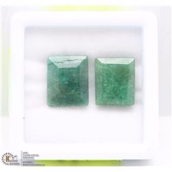 19-NATURAL GREEN EMERALD 19.5CT