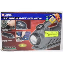 NEW CAMPBELL HAUSFELD 12 VT TIRE & RAFT