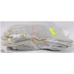 5 PAIRS OF ASSORTED WELDING GLOVES