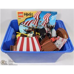 BOX OF PIRATE LEGO