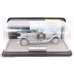 DIECAST 1907 ROLLS ROYCE "THE SILVER GHOST " W/COA